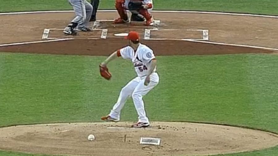 What Are These Symbols On The Mound At Busch Stadium?