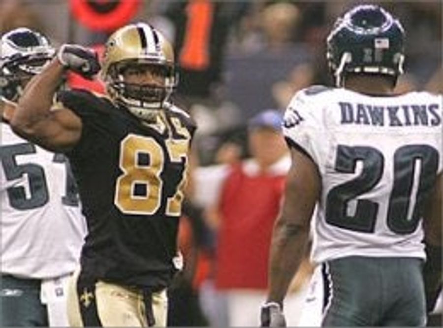 Eagles vs. Saints, 1st Quarter