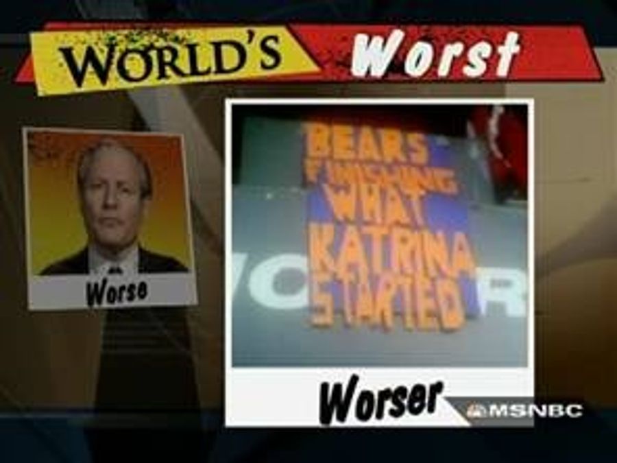 SICK Is A Nice Word For What Bears Fans Are (Yeah!)