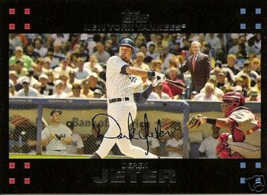 And Here's Our 2007 Jeter Card ... What The Fungus?