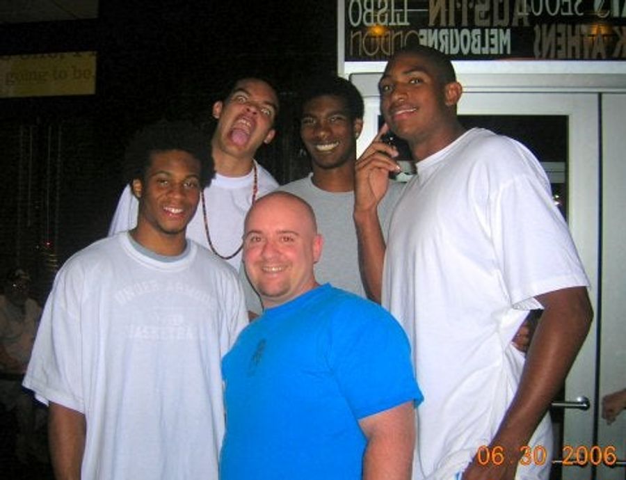 One Of These Men Does Not Play Basketball