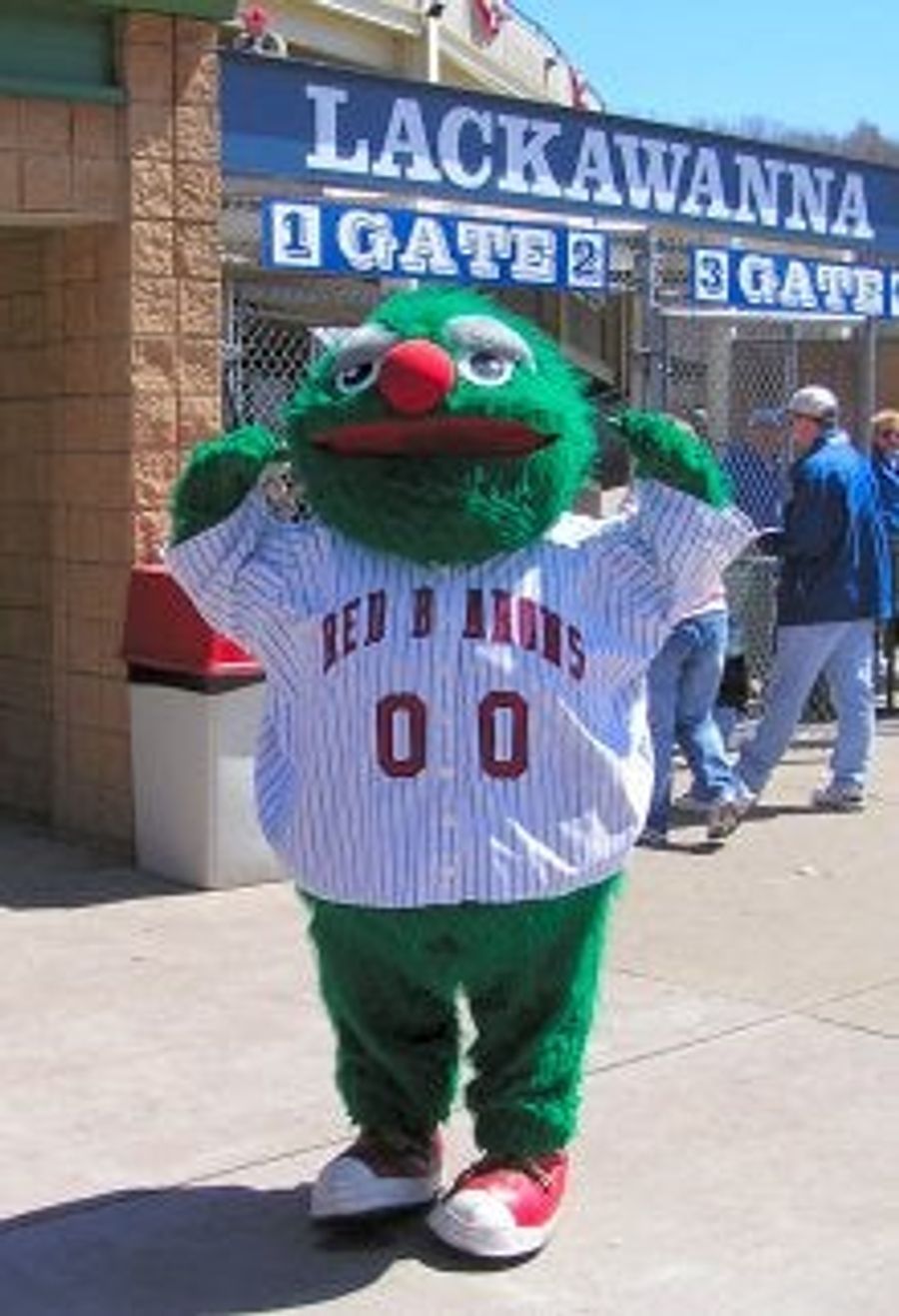 Grump Is The Most Persisent Of Molester Mascots
