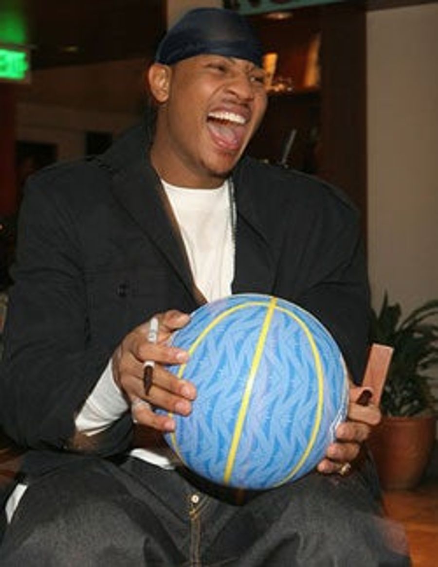 Carmelo Anthony Would Rather Not Be Bothered While Eating A Slurpee