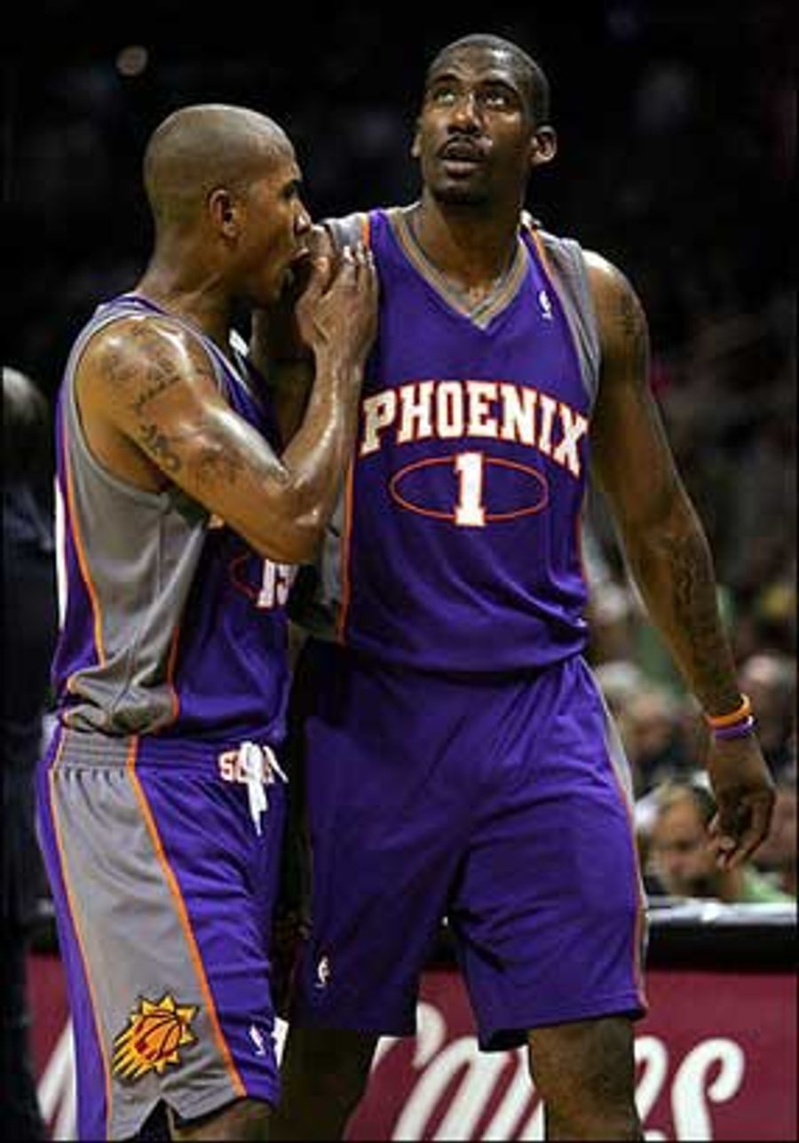 A Game 5 Without Amare. Tragic.