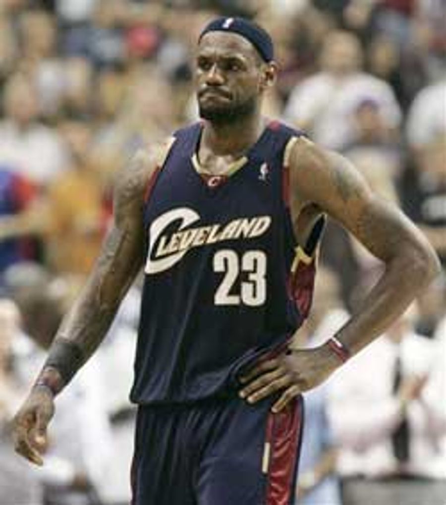 Time For The Daily Taking Of LeBron's Temperature
