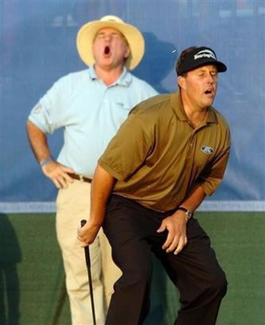 Finally, We Know Why Phil Mickelson Didn't Choose Football Or Rugby As His Profession