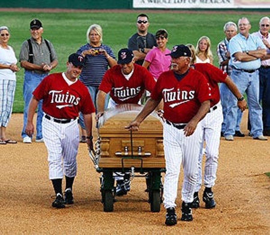 When Funerals And Minor League Baseball Collide