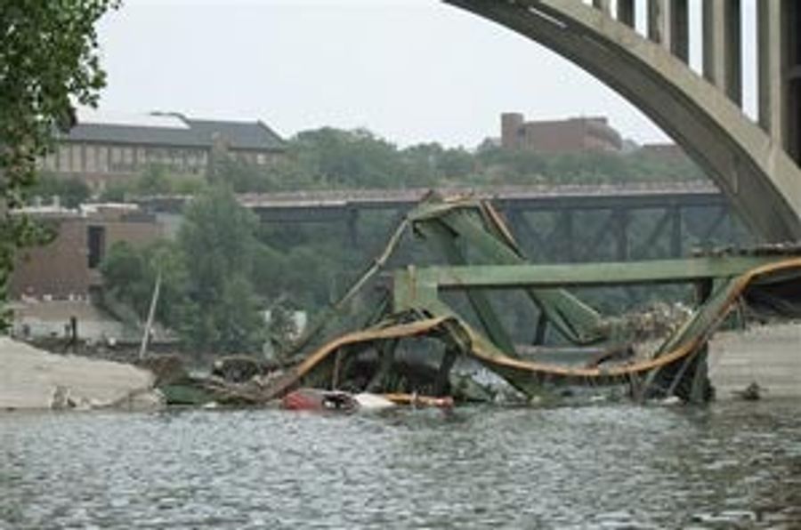 Twins Play On After Bridge Collapse