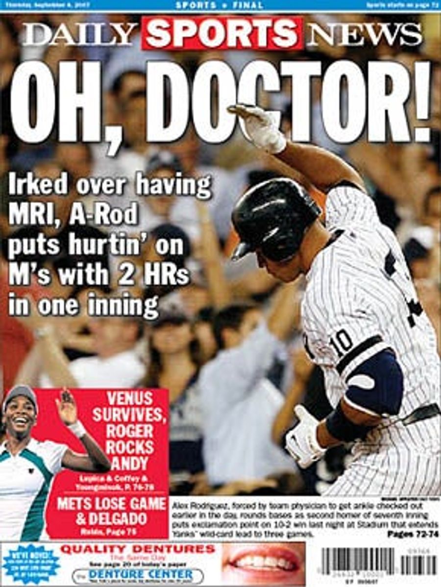 A-Rod Will Keep Hitting Them Out As Long As You Keep Teeing Them Up