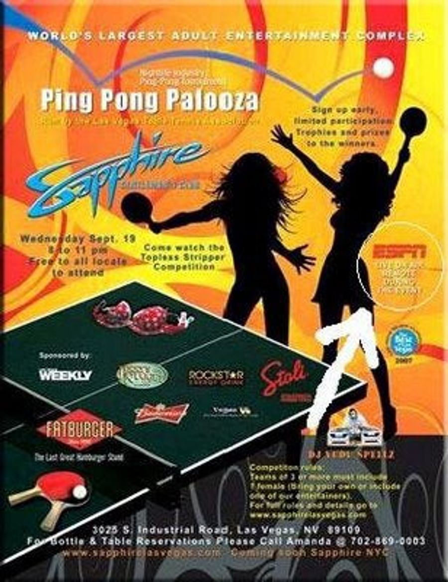 Topless Ping Pong, Your Time Is Now