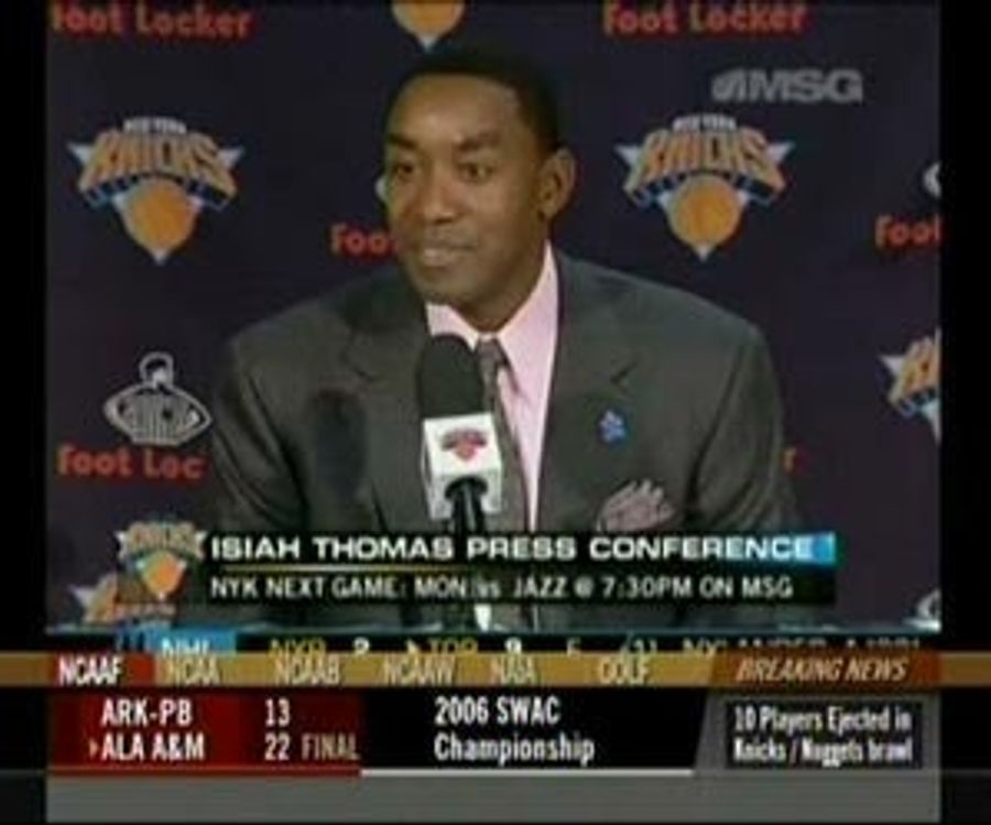 Isiah Can&#39;t Understand Why No One Wants To Touch Him