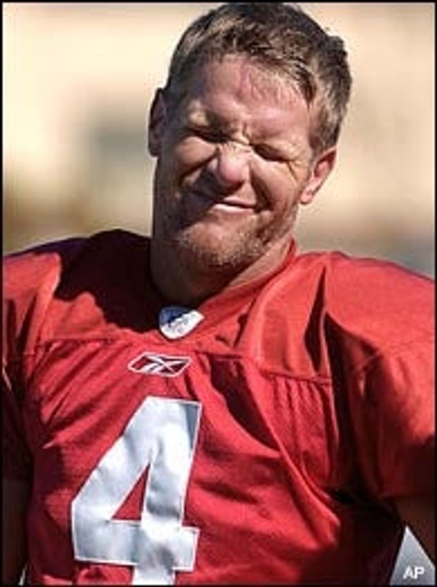 An Unauthorized Bio About Brett Favre? Clifford Irving Is Intrigued