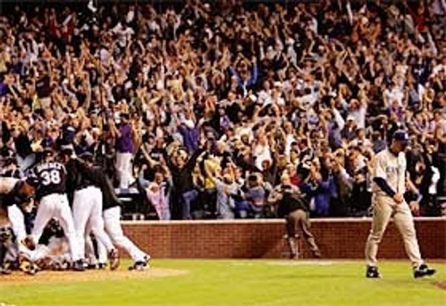 Baseball Blogdome: Rockies Vs. Padres