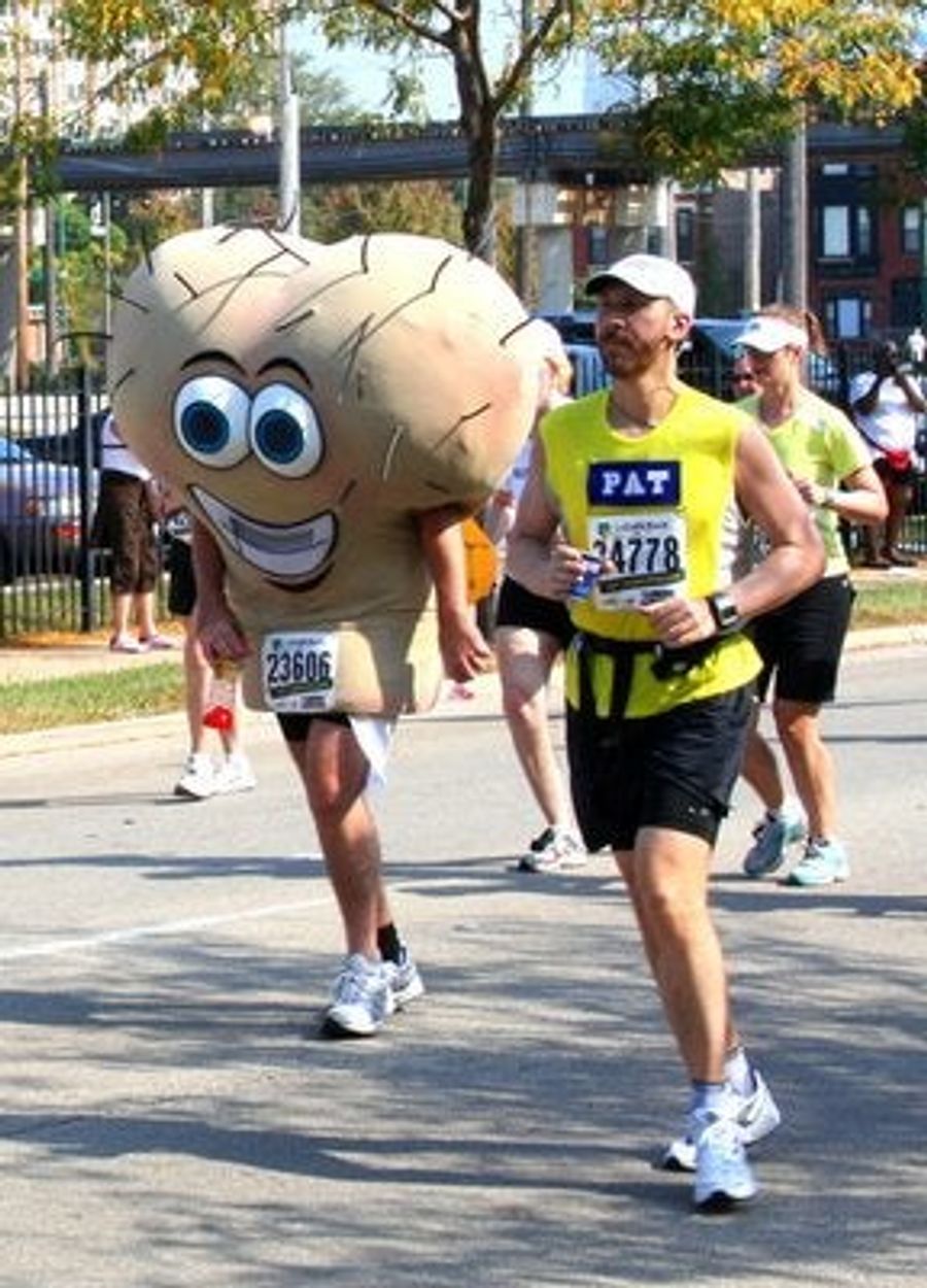 You Should See The Portion Of The Costume That Fell Off During Mile 3
