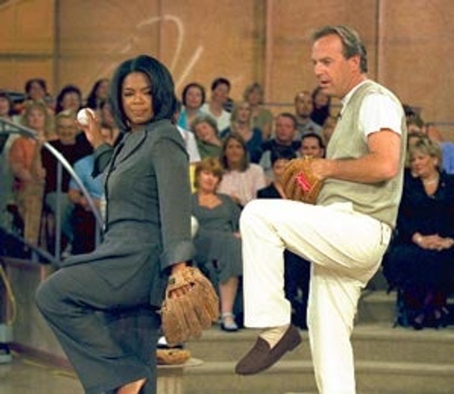 Kevin Costner Gets To Pretend He Plays Baseball Again