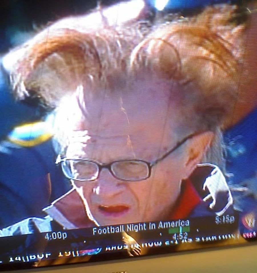 Larry King Is Busting Out All Over