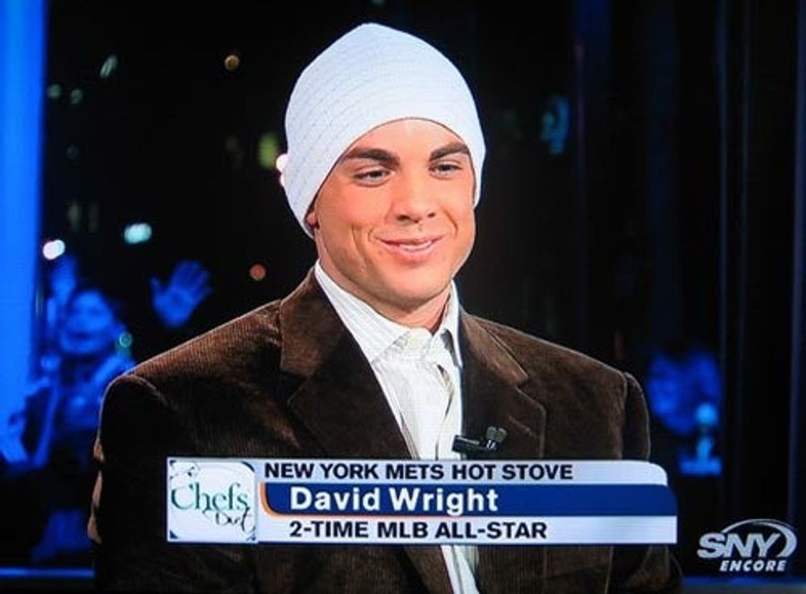 David Wright Has A Head Wound