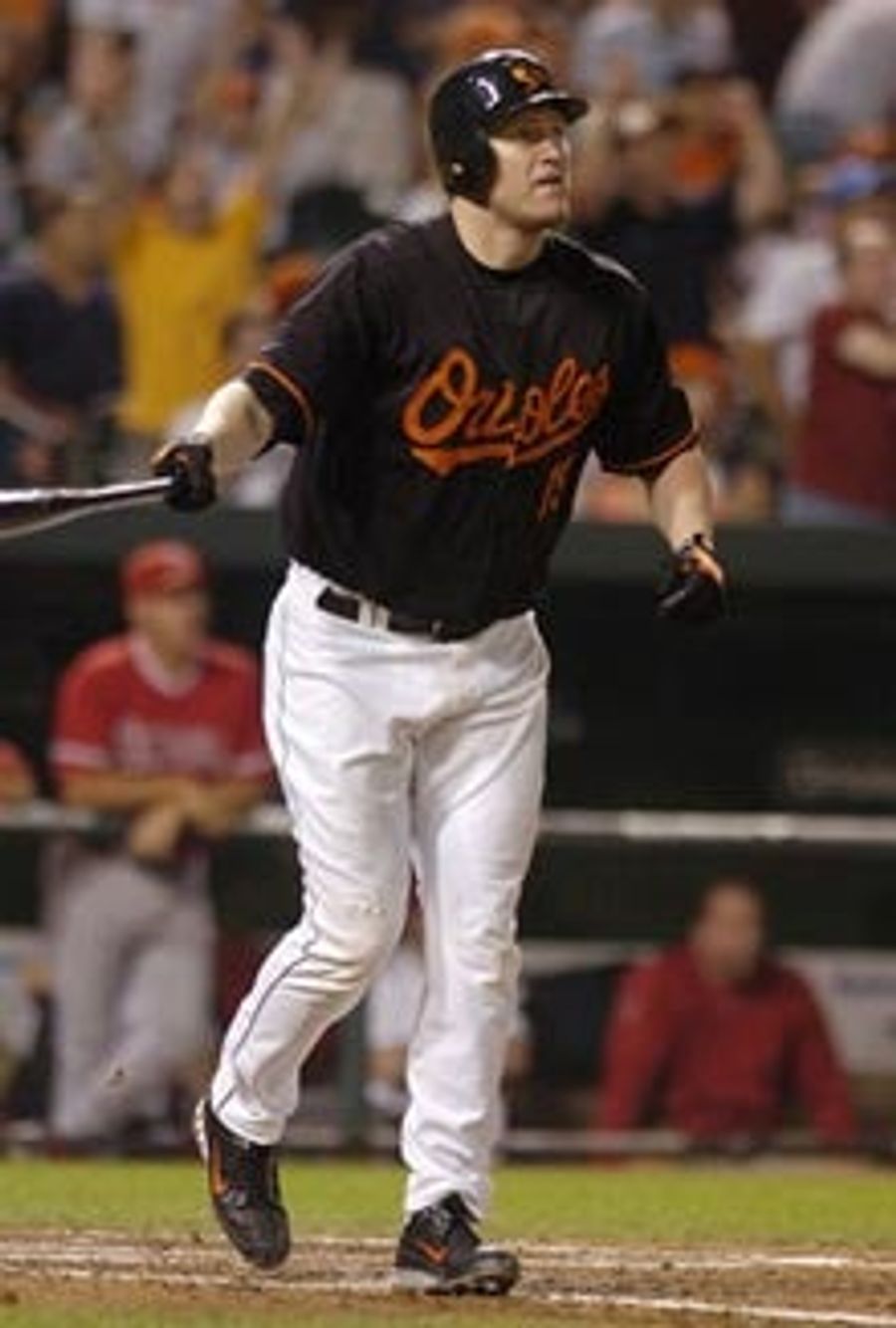 Aubrey Huff Admires &quot;Works Of Art&quot;