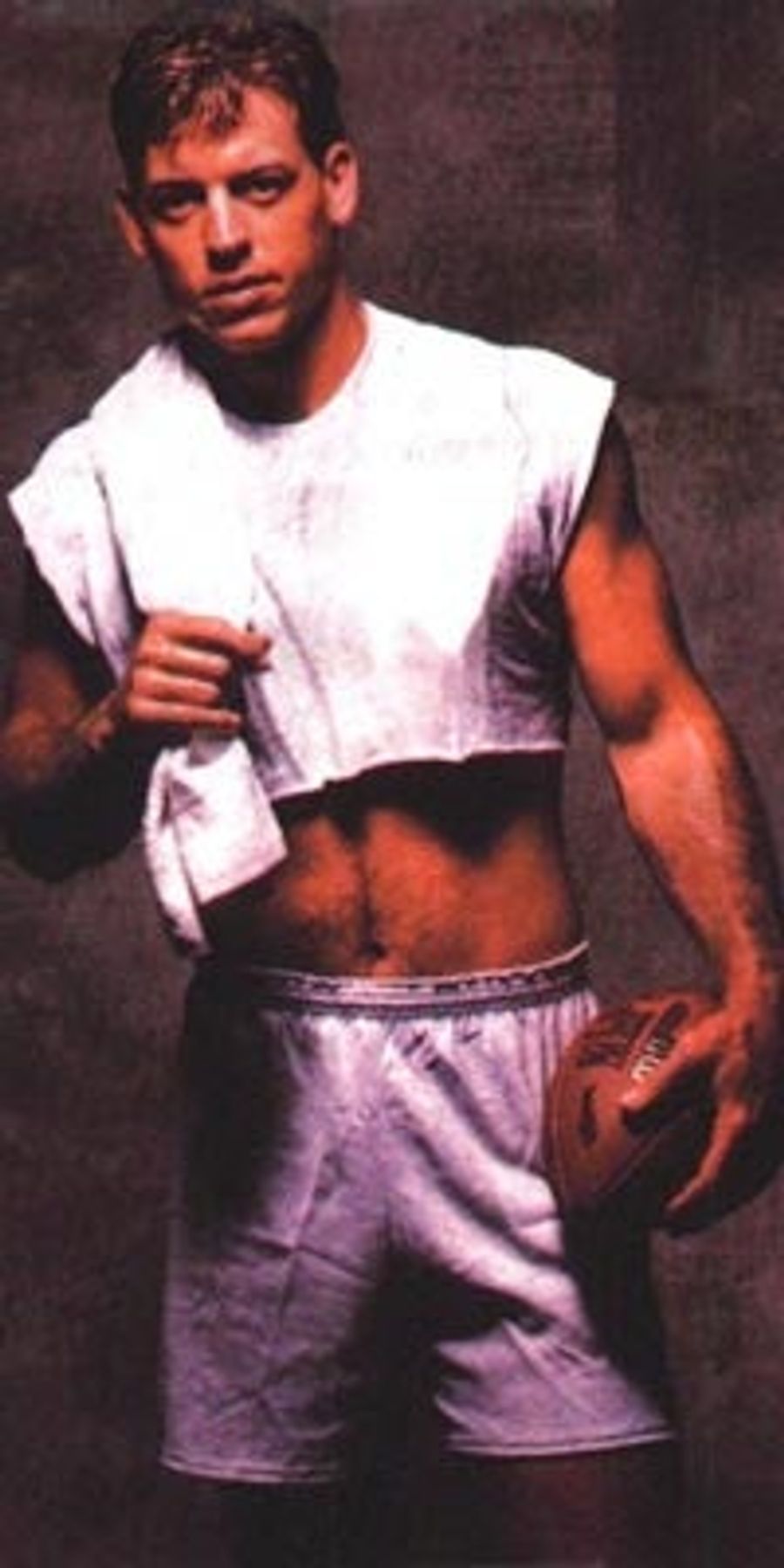 Troy Aikman Screams Along To The "Music"