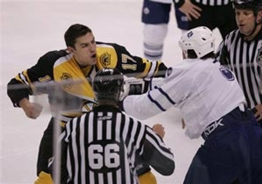 Hockey Fight! (Kinda)