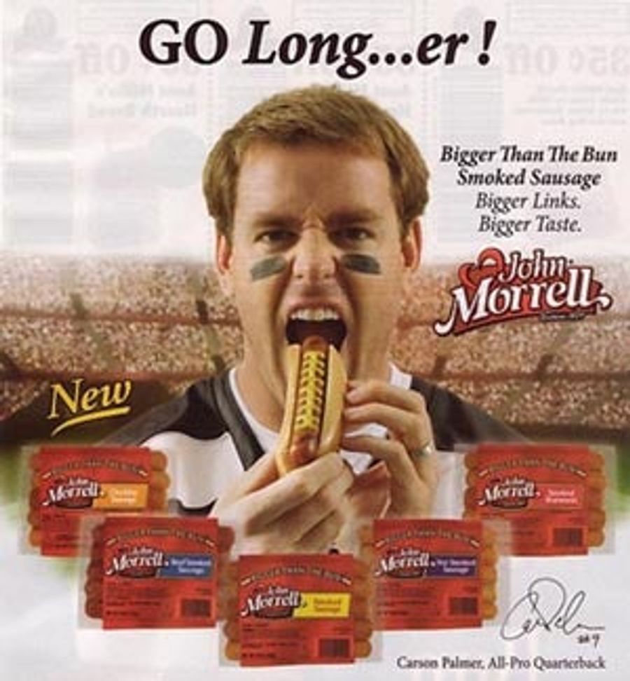 Carson Palmer Goes Long