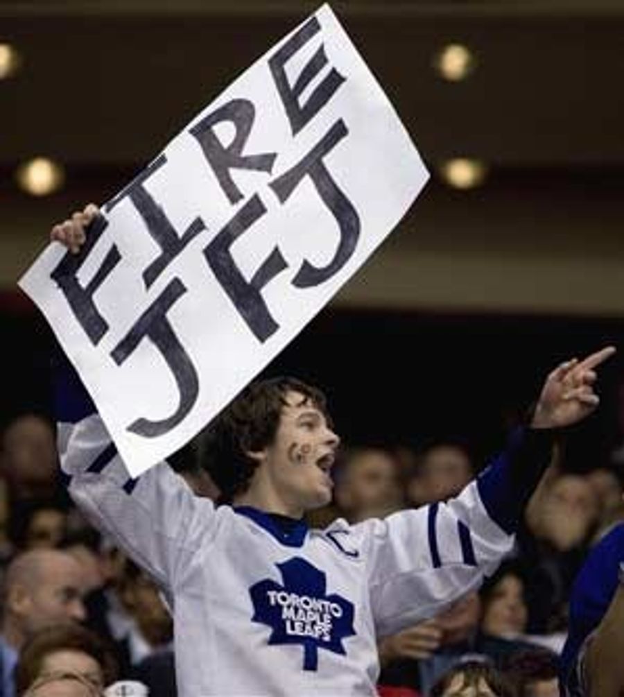 That&#39;ll Be All For The Leafs
