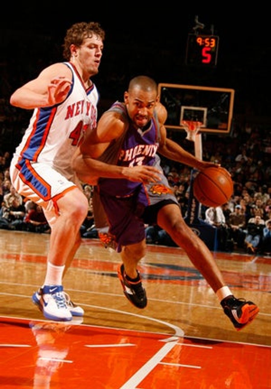 Grant Hill Drinks Prune Juice