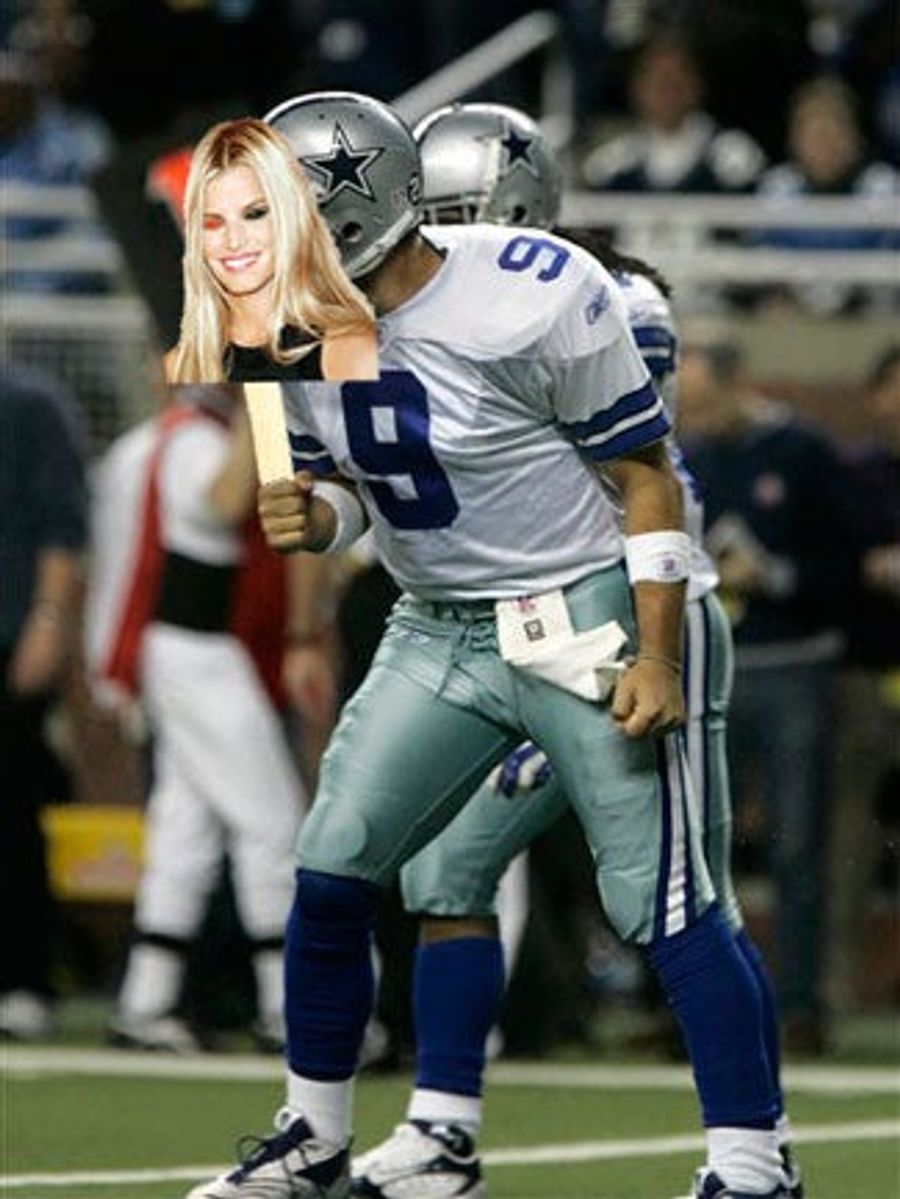 Jessica Simpson Won't Be In Romo's Head, More Like Against It