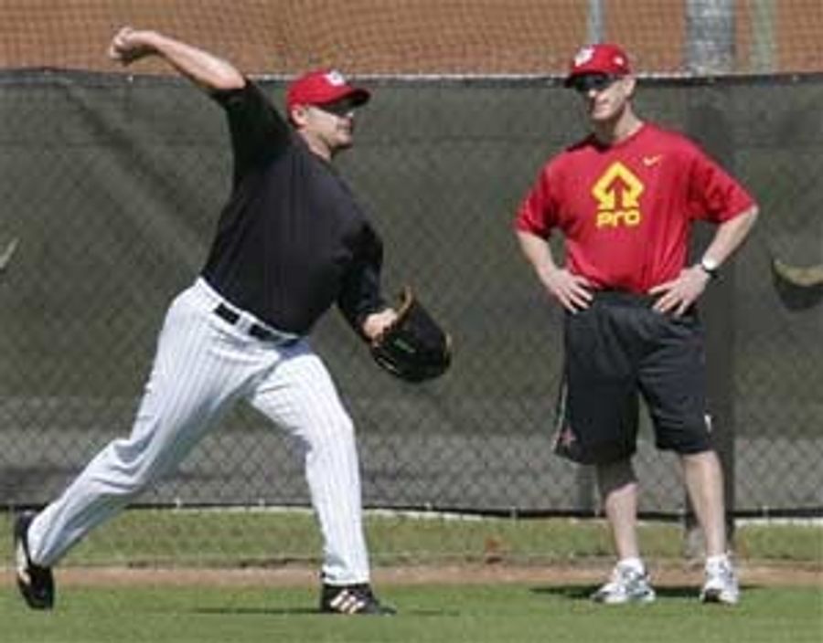 Roger Clemens, Still Talking, Or Something