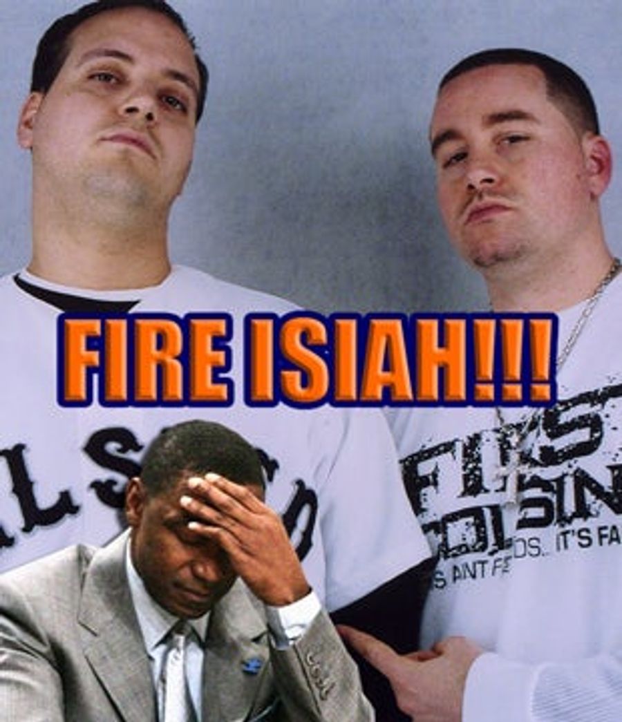 The 'Fire Isiah' Movement, Now In Rap