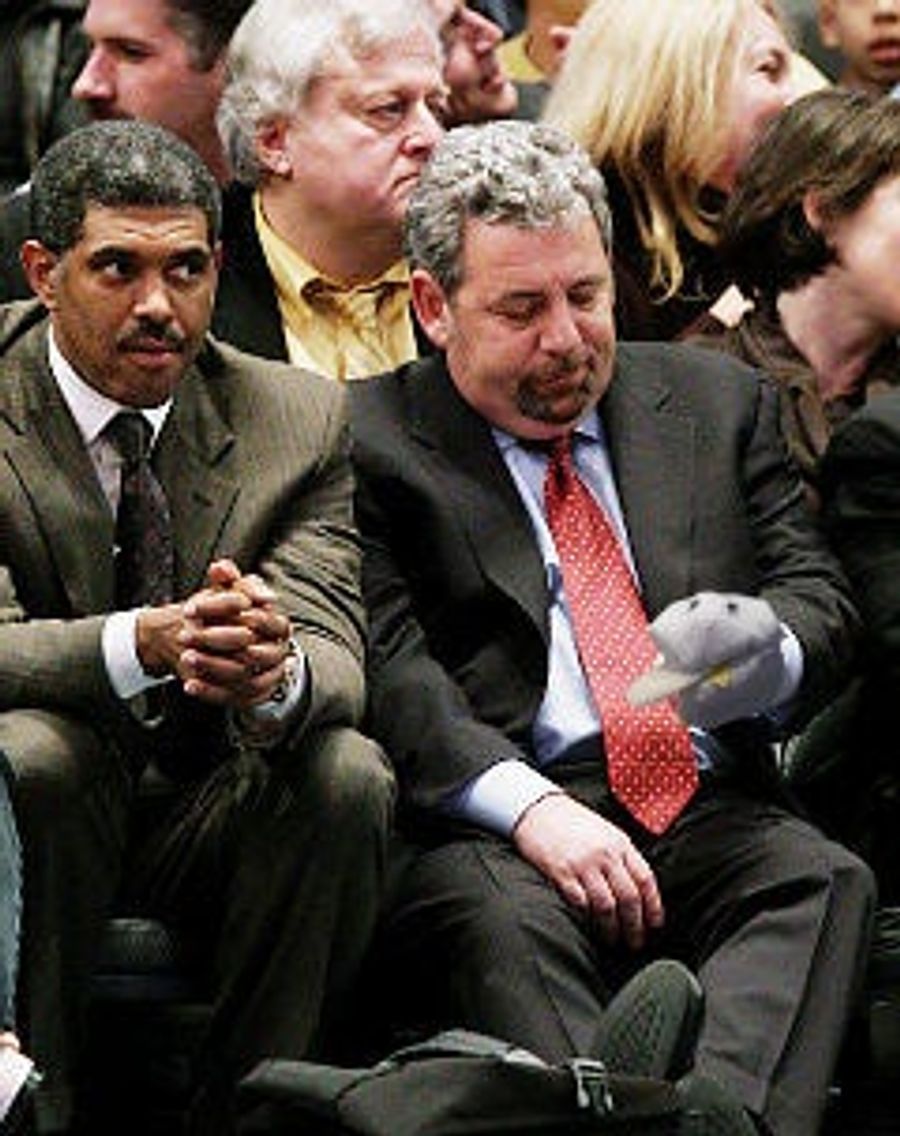 Knicks W-L Record Leaked To Dolan