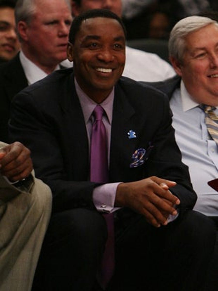 Shiny Happy Isiah Laughing