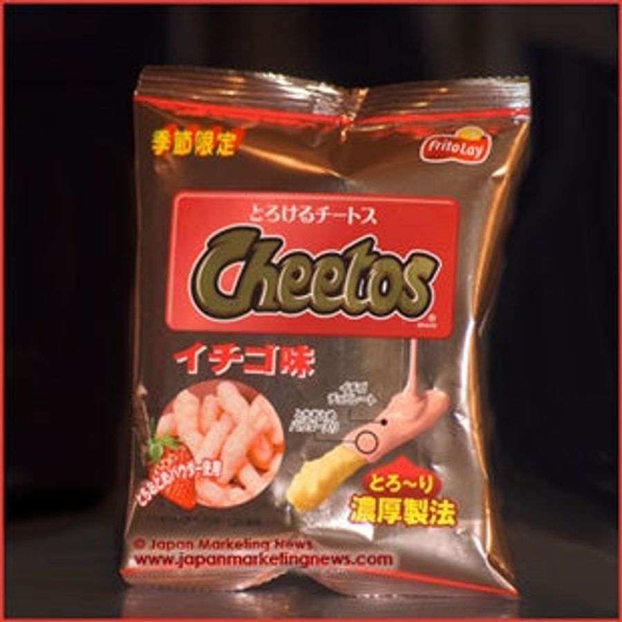 Just In Time For The Super Bowl: Strawberry Flavored Cheetos