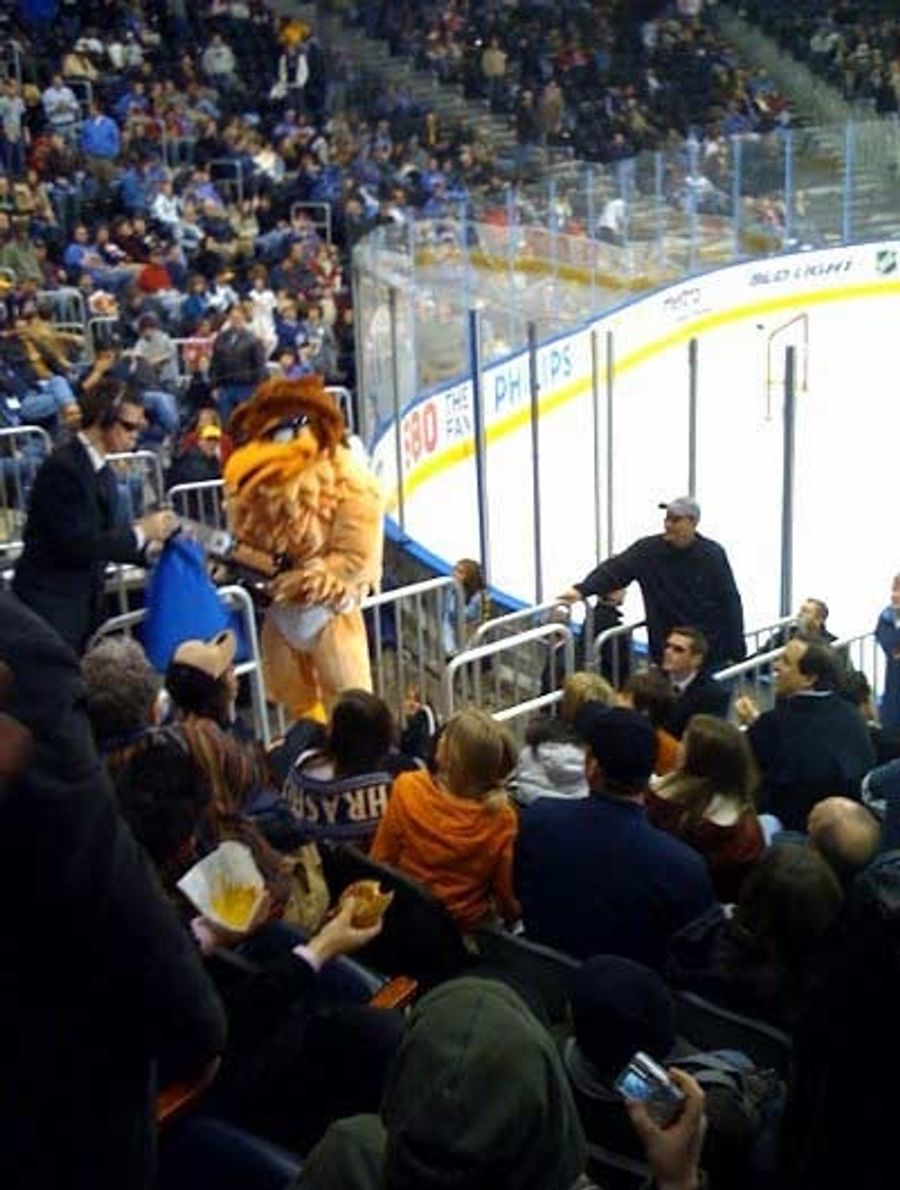 Beware Mascots Wearing Underwear