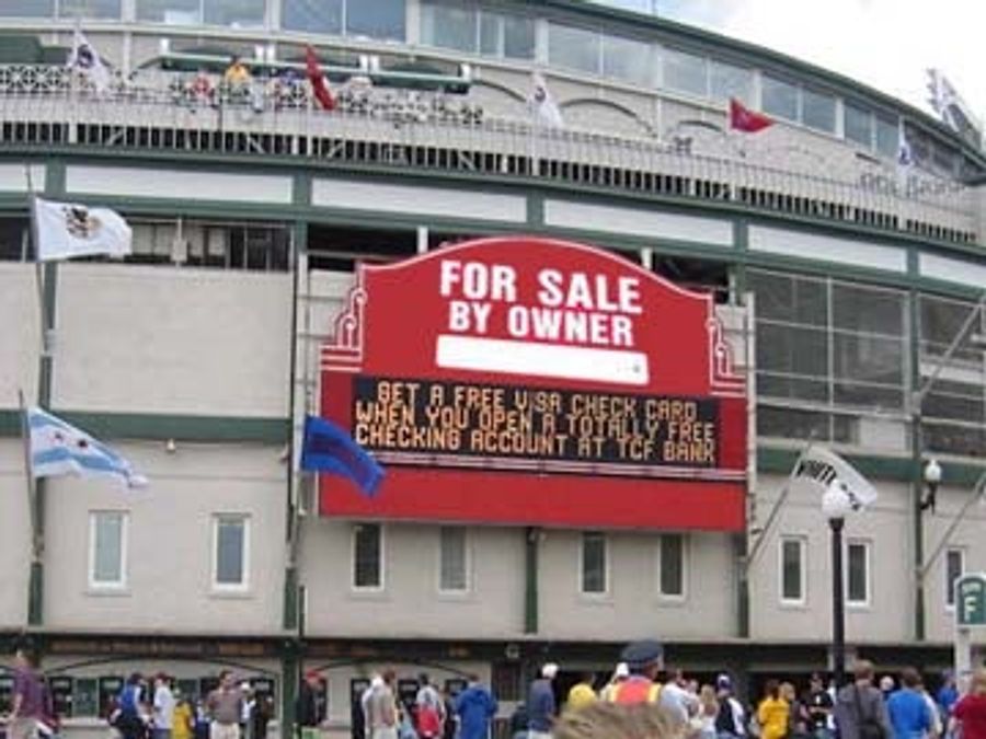 Welcome To Levitra Field, Home Of The Cubs
