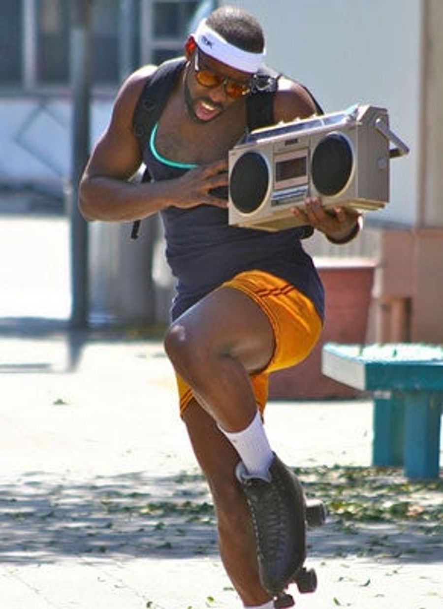 Baron Davis Was Born To Roller Skate