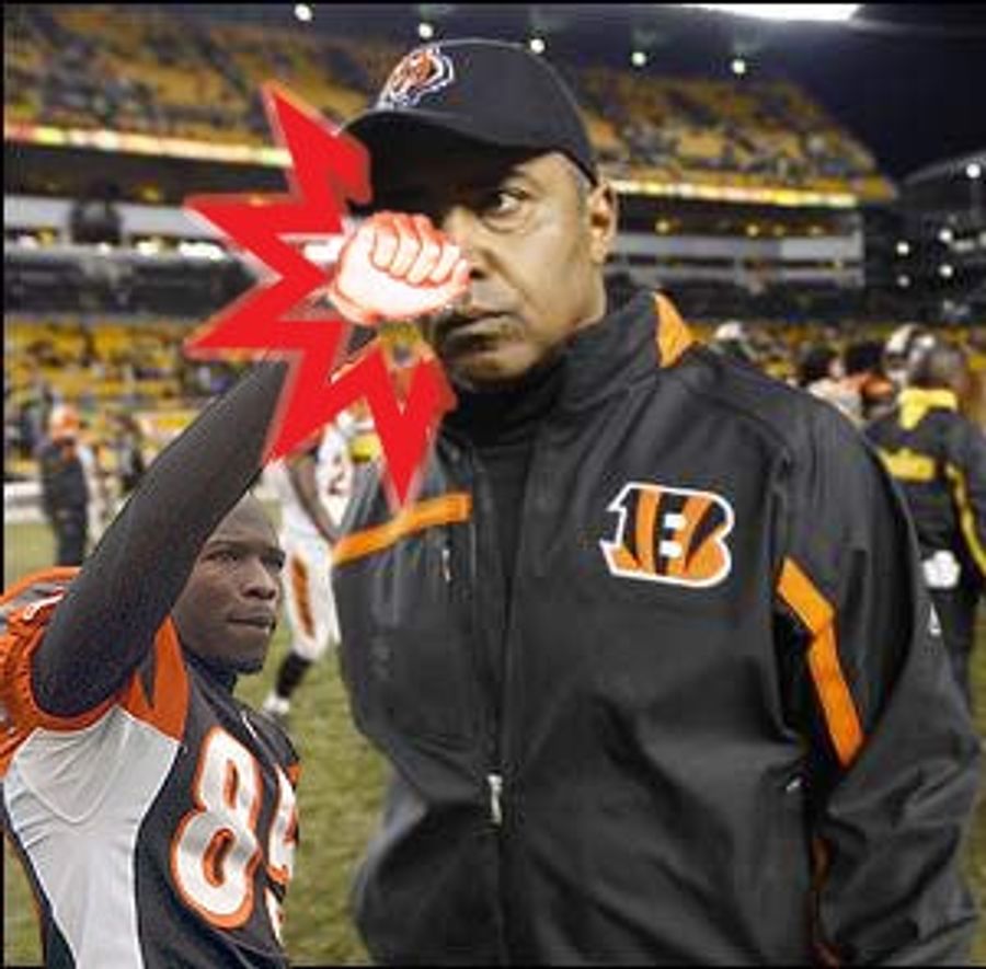 Chad Johnson Is A Punching Fool
