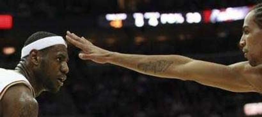 LeBron Talks To The Hand, Hand Says, "No MVP For You!"
