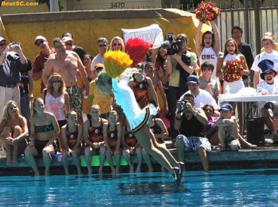 Come For Soaking Wet Cheerleaders, Stay For The Goodwill