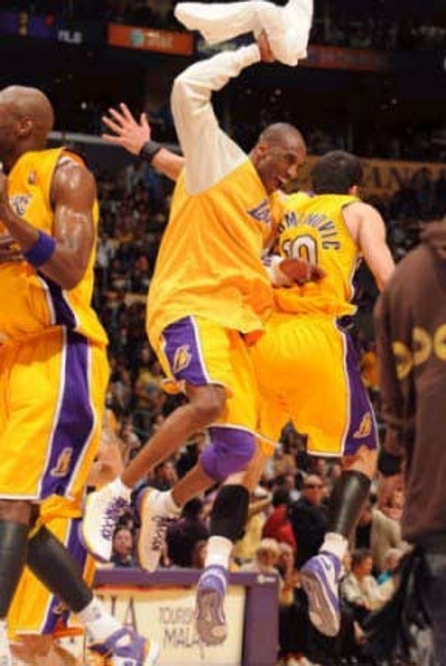 Satan Gives Lakers Power of Levitation, Western Conference Title
