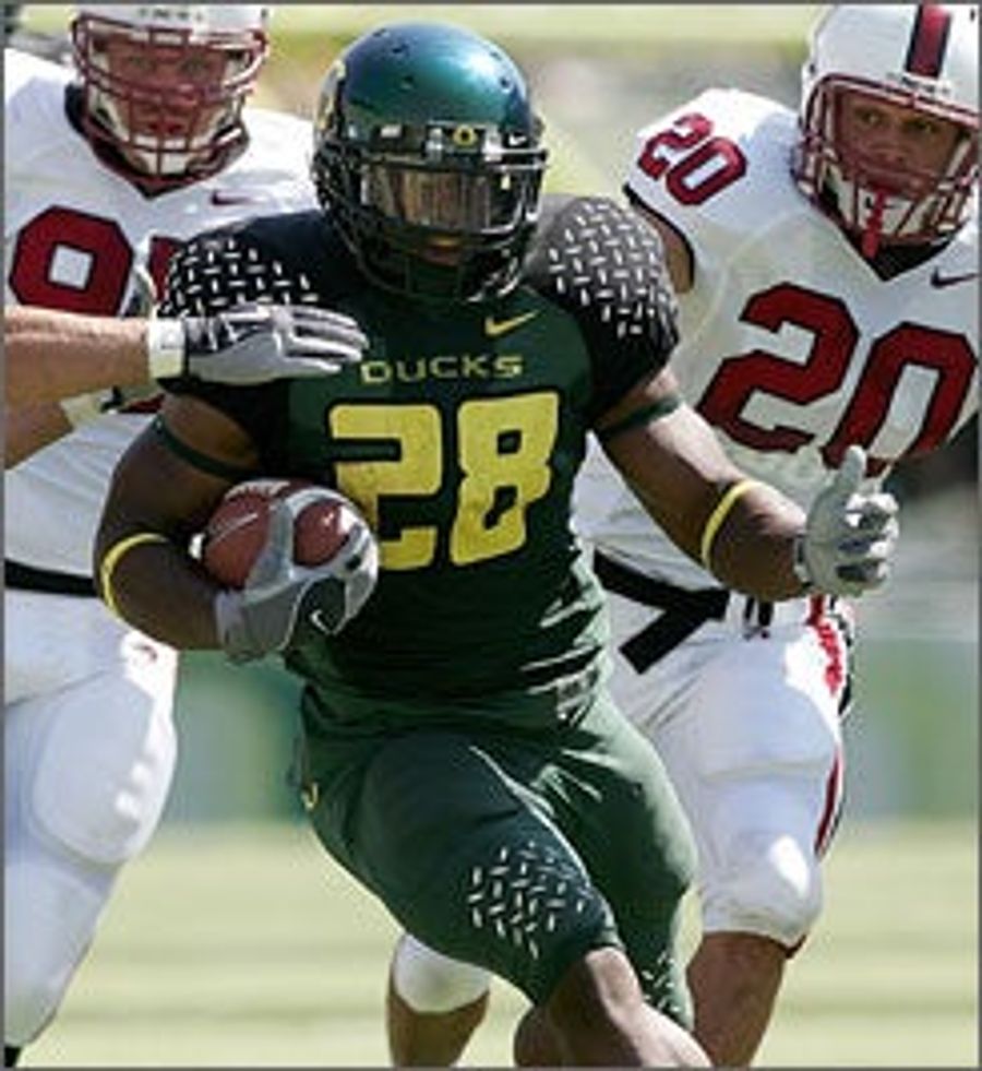 1st Round, Thirteenth Overall: Panthers Select Jonathan Stewart