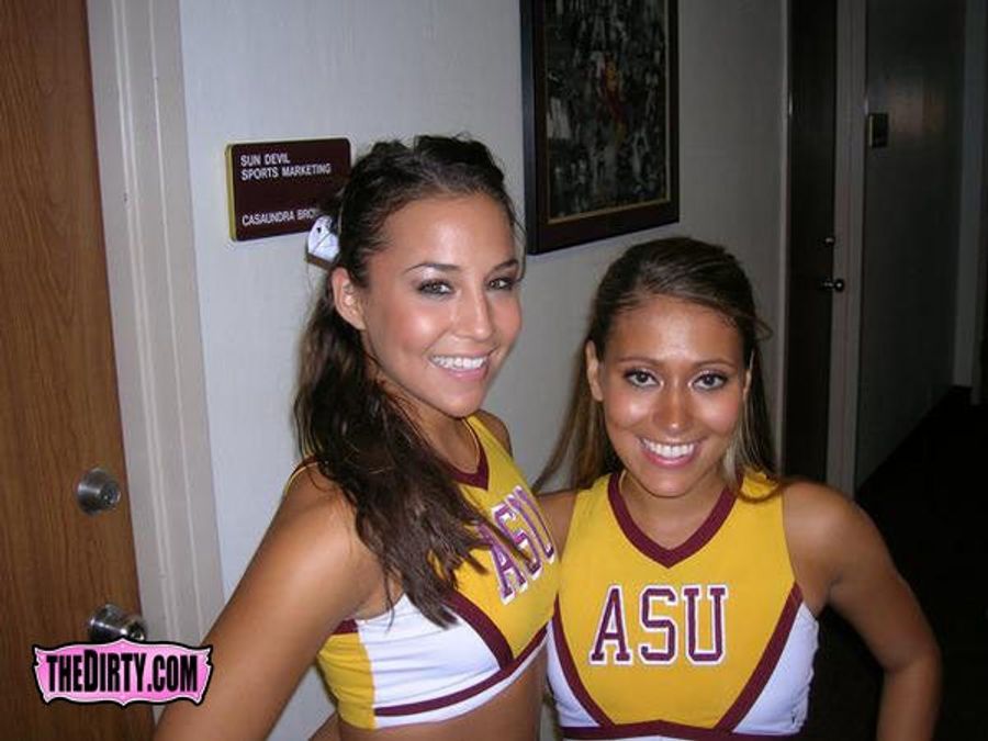 Arizona State Cheerleaders Executed For Brazen Half-Nakedness