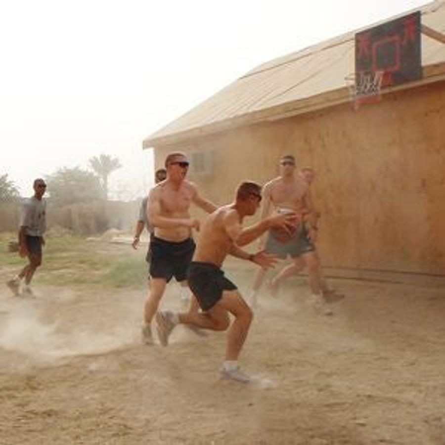 Dusty Basketball Courts Far, Far Away