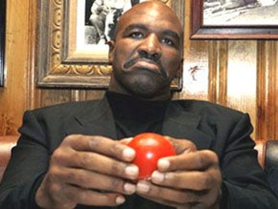 Evander Holyfield Would Appreciate It If You&#39;d Pick Up The Check