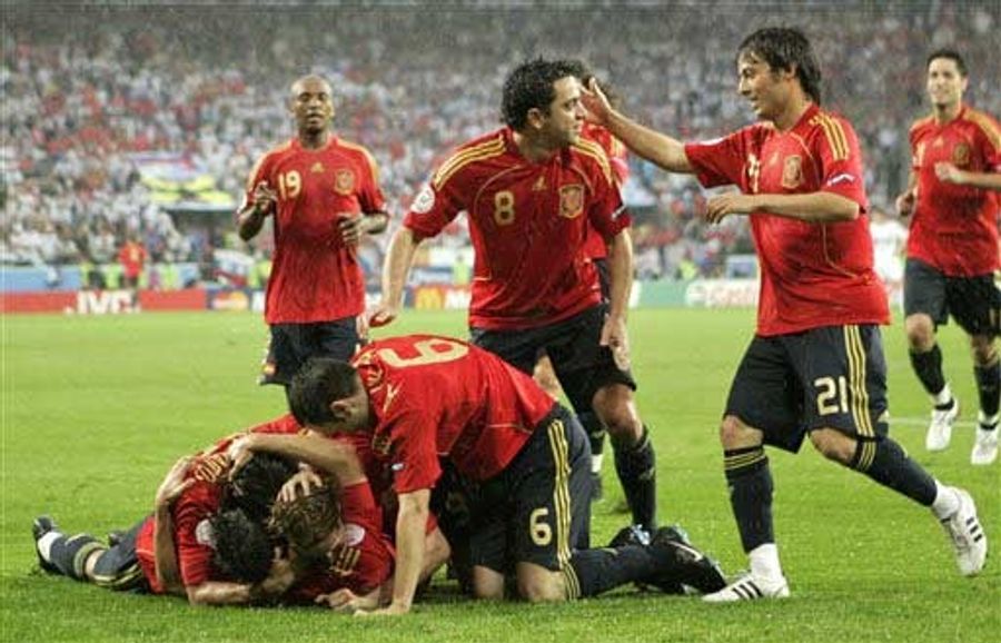 Hat Trick For Spain