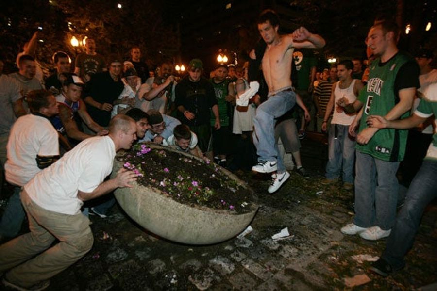 Boston Just Can't Get Enthusiastic About Sports Rioting Anymore