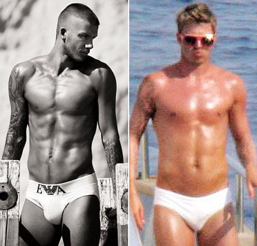 The Post In Which We Are Required To Examine David Beckham's Man-Parts