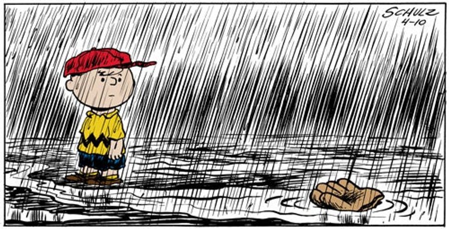 A Day Playing Catch With Charlie Brown