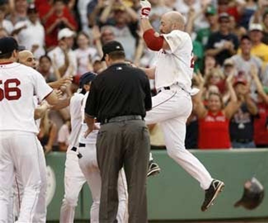 SuperYid Youkilis Drubs The Hardly Punchless RedBirds