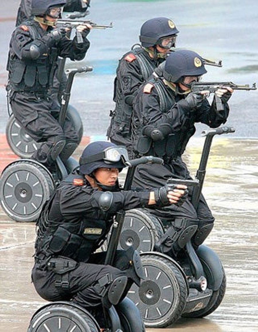 Olympic Criminals Are No Match For The Chinese Scooter Police